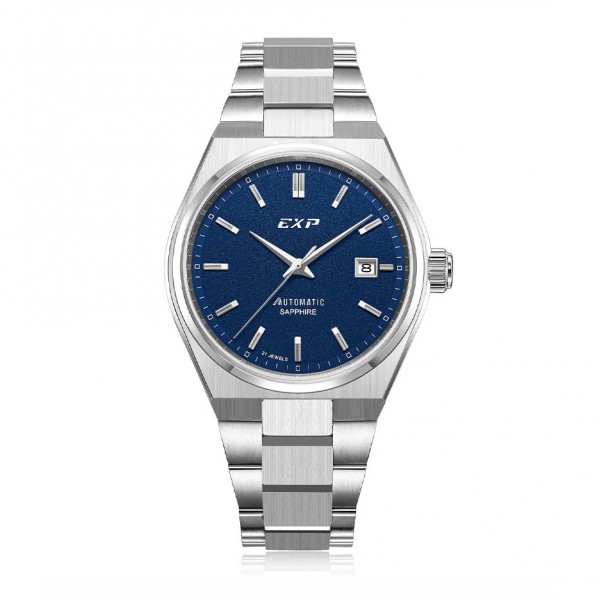 Expedition 6857 Silver Blue Dial MABSSBU